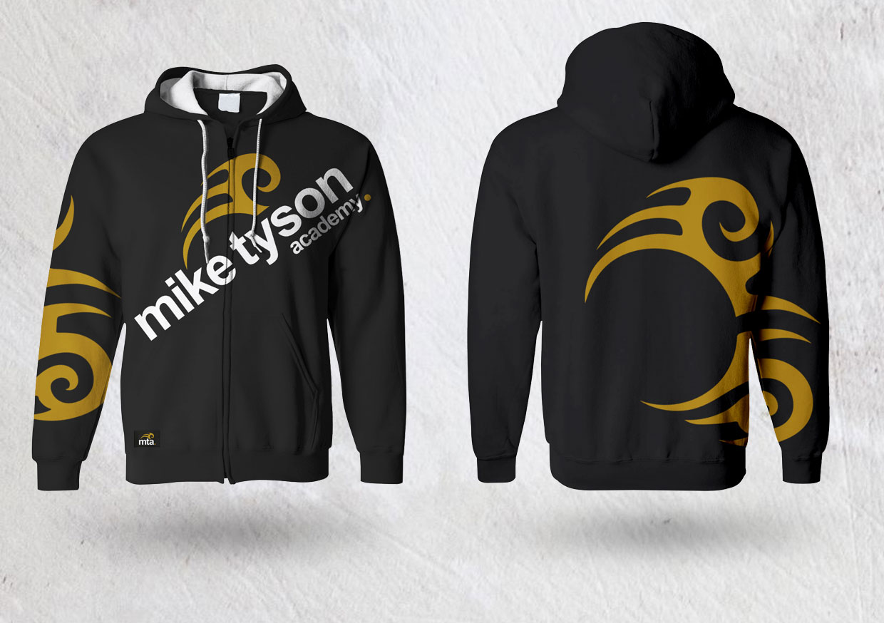Branding & merchandising Mike Tyson Academy