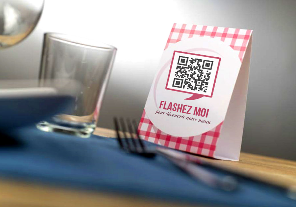 Solution restaurants cartes digitales QR Code