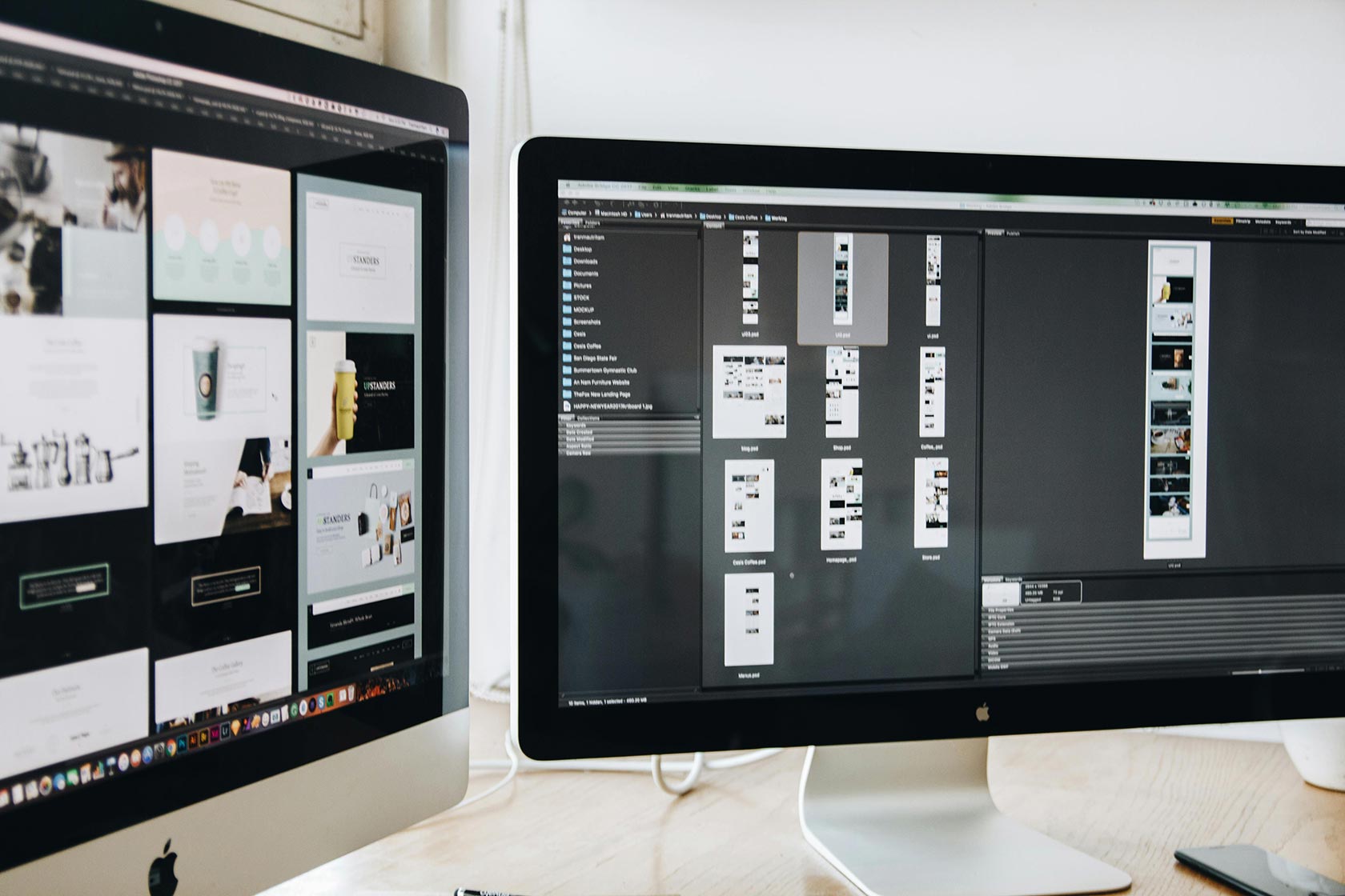 Création UX design pour Sites Internet